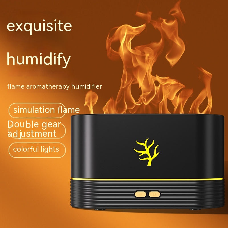 Simulation Flame Aroma Diffuser Diffuse