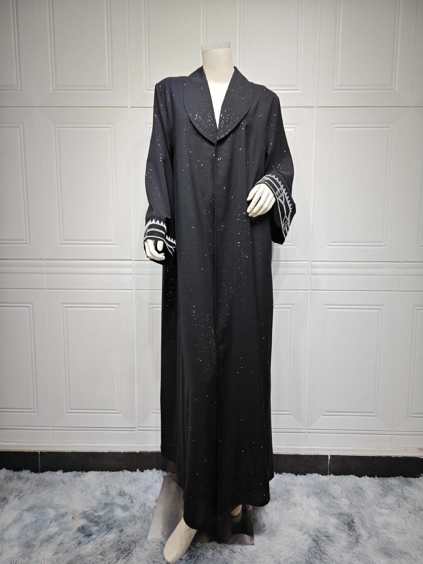 Muslim Modest Women's Arab Abaya Cardigan Robe