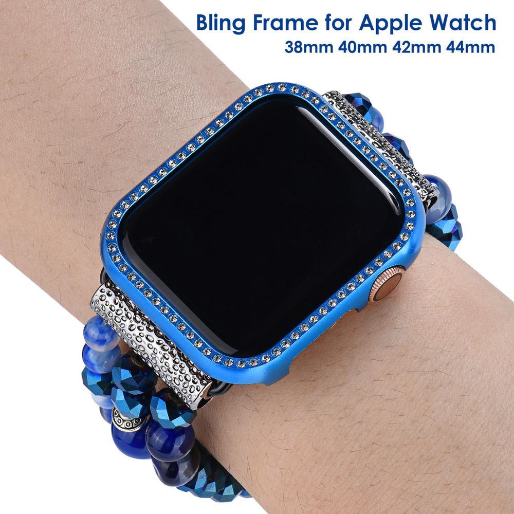 Aluminium Bezel Protective Case Diamond Set Watch Protection